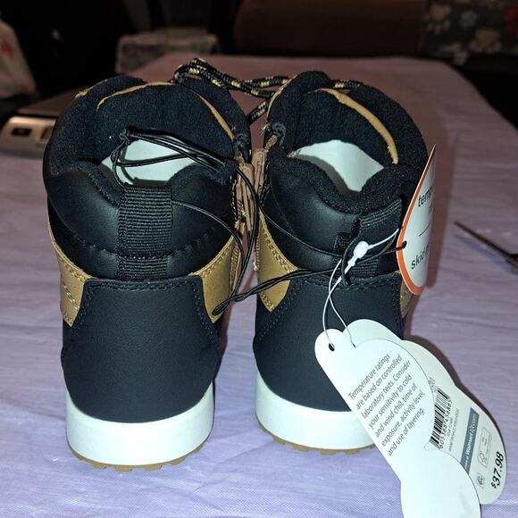 Toddler Boys Water & Skid Resistant Temperature Rated Winter Duck Boots Size 10 - Picture 9 of 11